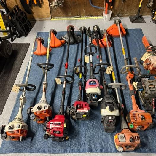 Weed Wacker Mega Bundle – Stihl • Troy-Bilt • Husqvarna • Craftsman (8 Units) – Fully Serviced