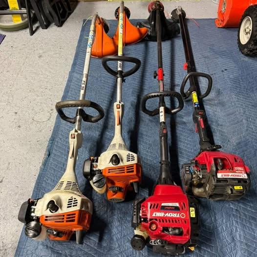 Weed Wacker Bundle – Troy-Bilt & Stihl (4 Units) – Fully Serviced